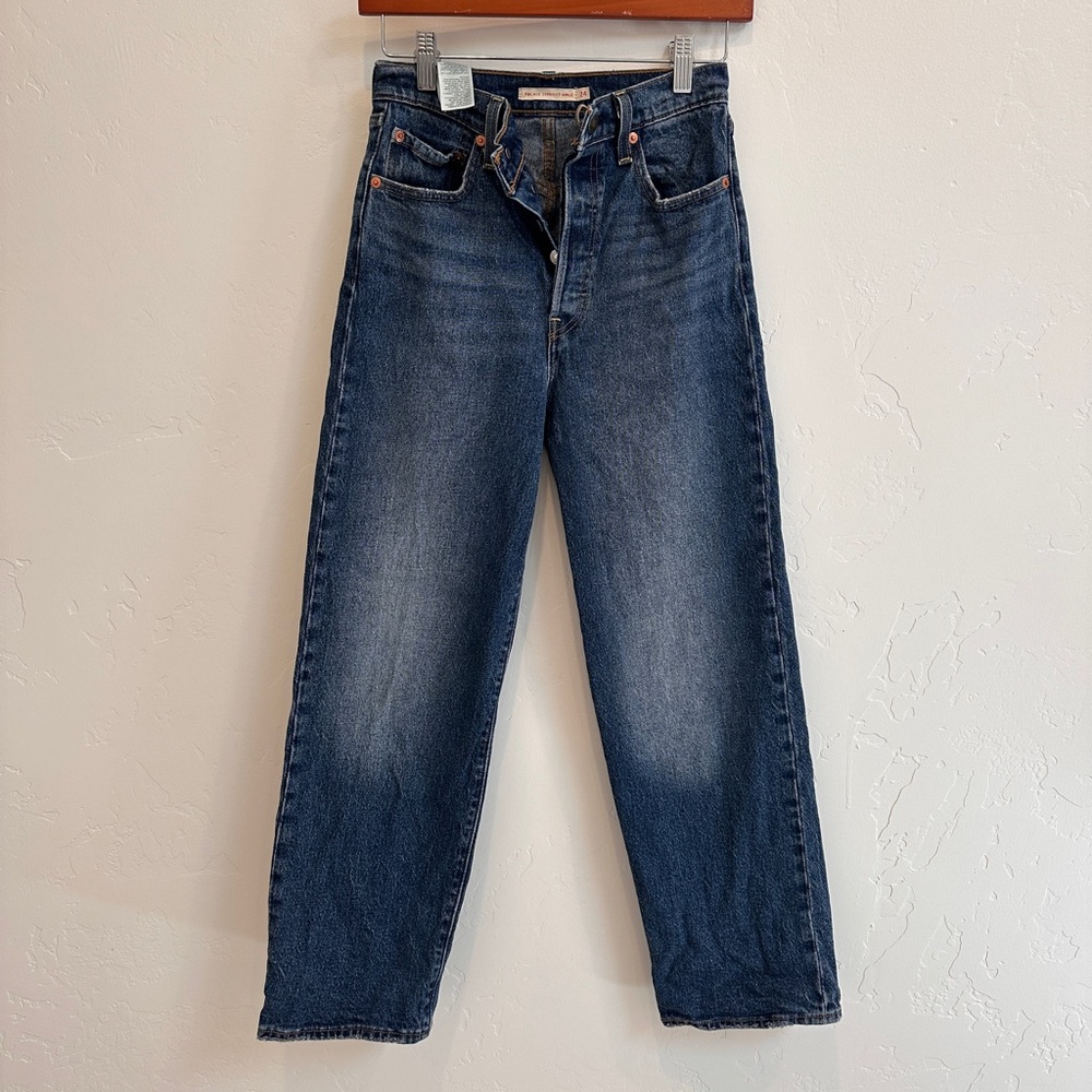 Levi's Ribcage Straight Ankle On My Honor 24